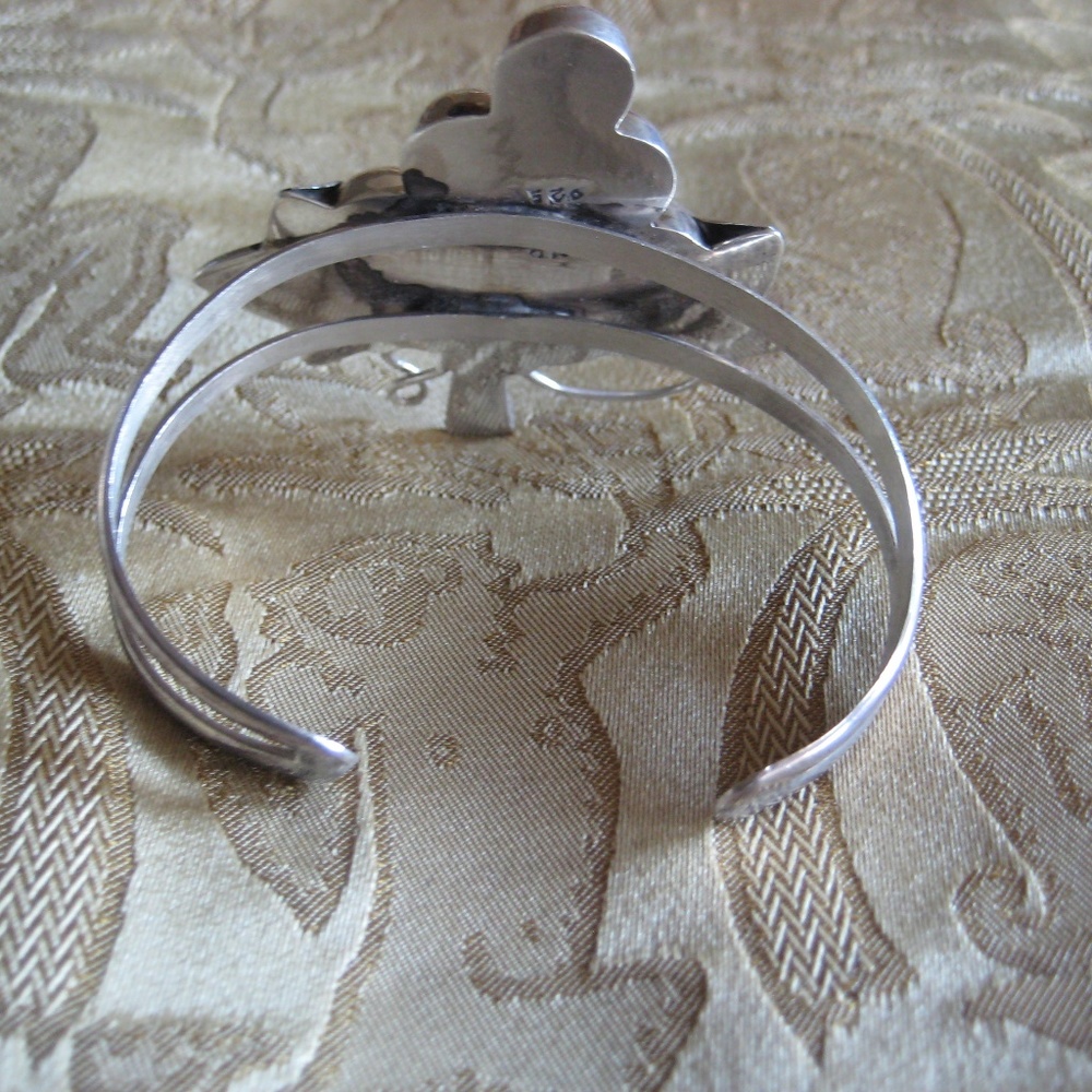 Sterling silver Grape set Earring Bracelet Pendant - Picture 7 of 8